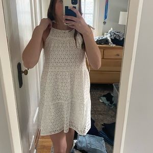 Zara White Mini Dress